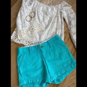 Lilly Pulitzer Callahan shorts, size 0